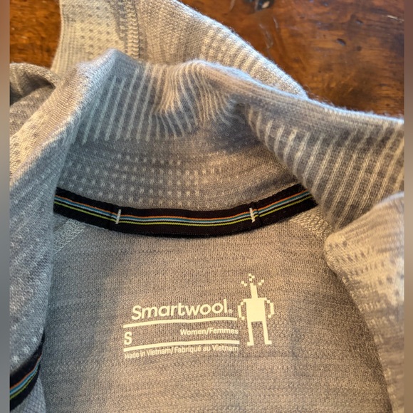 SMARTWOOL THERMAL SET WOMEN LIGHT GREY CAMOUFLAGE - Picture 10 of 15